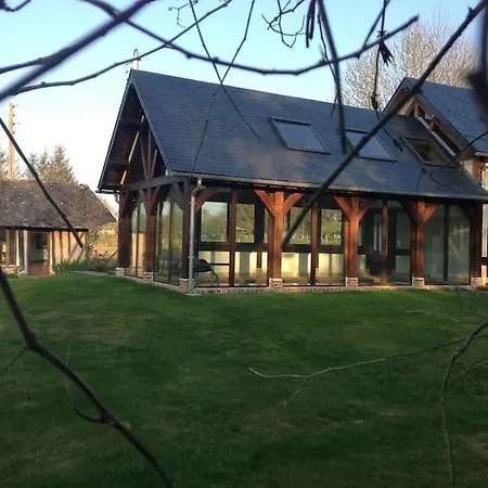 Domaine Du Bois L'Abbe Villa Epaignes Exterior photo